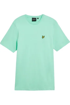 Lyle & Scott Top, Herre, Grøn, M, Bomuld, Grøn Trykt T-shirt