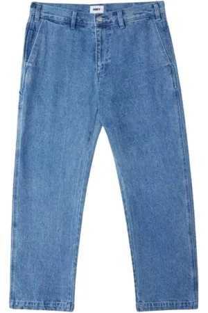 Obey Jeans, Herre, Blå, W26, Denim, Tømrer Denim - Lys Indigo