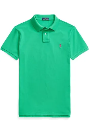 Ralph Lauren Top, Herre, Grøn, S, Grøn Polo Skjorte med Pony Logo