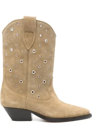 Isabel Marant Sko, Dame, , 40 EU, Uld, Cowboy Støvler