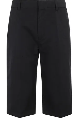Filippa K Shorts, Dame, Sort, S, Linned, Sort Linned Bermuda Shorts