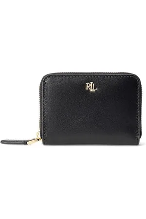 Ralph Lauren Tilbehør, Dame, Sort, ONE SIZE, Sort Pung med Møntlomme