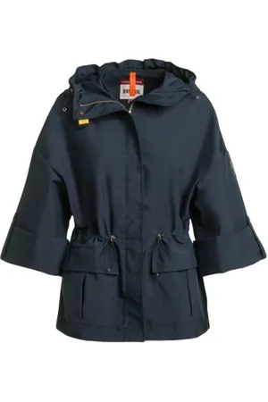 Parajumpers Jakke, Dame, Blå, M, Uld, Oversized Hætte Parka Hailee