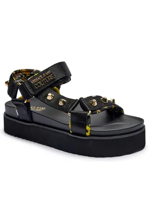 VERSACE Sko, Dame, Sort, 40 EU, Sandaler Sort