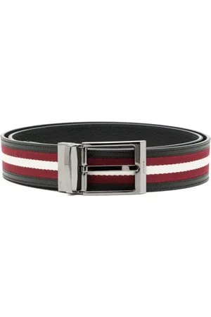 Bally Tilbehør, Herre, Sort, 85 CM, Sort Logo Bælte