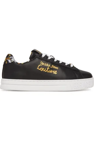 VERSACE Sko, Dame, Sort, 39 EU, Sneakers Sort