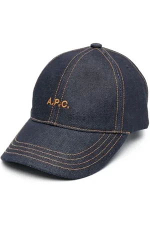 A.P.C. Tilbehør, Herre, Blå, 56 CM, Bomuld, Casquette Thais Cap til Mænd
