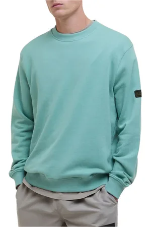 Barbour Sweathshirts & Hoodies, Herre, Grøn, XL, Bomuld, Outline Badge Crew Jakke Grøn