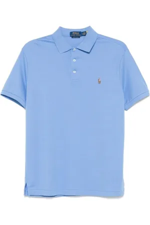 Ralph Lauren Top, Herre, Blå, S, Bomuld, Afslappet Bomuld T-shirt