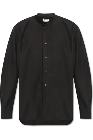 Jil Sander Skjorte, Herre, Sort, XL, Bomuld, Monday PM Shirt