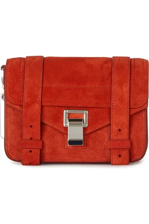 Proenza Schouler Taske, Dame, Rød, ONE SIZE, Uld, PS1 Mini Crossbody Taske