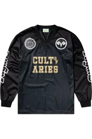 ARIES Top, Herre, Sort, XL, Sort Airtex Cult Leader T-shirt