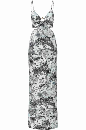 Roberto Cavalli Kjole, Dame, Blå, XS, Kjoler