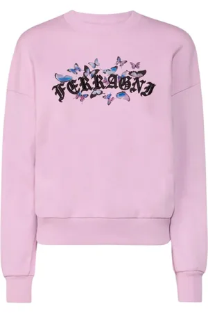 Chiara Ferragni Sweathshirts & Hoodies, Dame, Lilla, 2XS, Sweaters