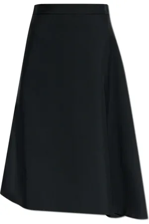 Jil Sander Nederdel, Dame, Sort, M, Trapezformet nederdel