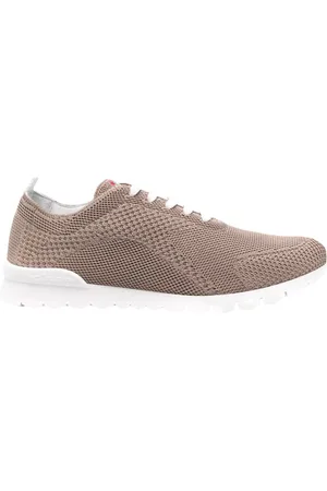 Kiton Sko, Herre, Brun, 44 1/2 EU, Læder, Brune Læder Sneakers