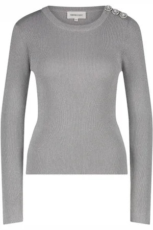 Fabienne Chapot Strik, Dame, Grå, M, Uld, Lollipop LS Pullover