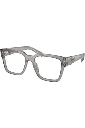 Prada Tilbehør, unisex, Grå, 52 MM, Uld, Grå Stilfulde Solbriller
