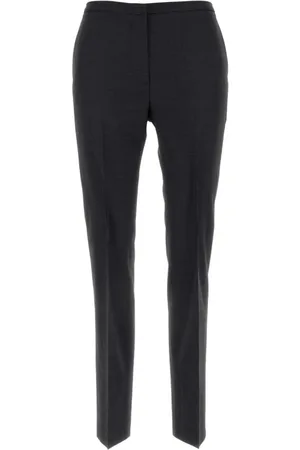 Serafini Bukser, Dame, Grå, S, Polyester, Mørkegrå Stretch Polyester Blend Bukser