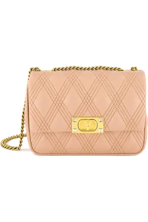 VALENTINO GARAVANI Taske, Dame, Lyserød, ONE SIZE, Uld, Quiltie 67 Skuldertaske