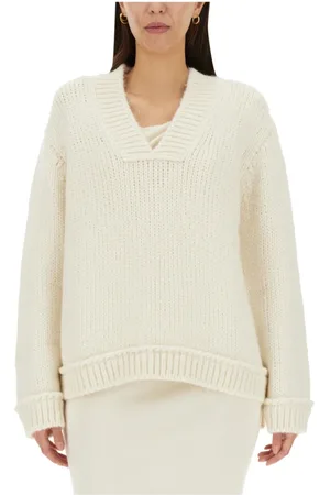 Tom Ford Strik, Dame, , M, Uld, V-hals Uld Sweater