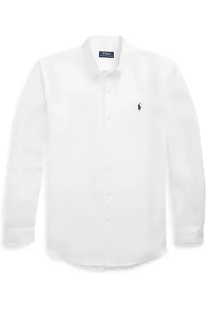 Ralph Lauren Skjorte, Herre, Hvid, L, Afslappet Skjorte
