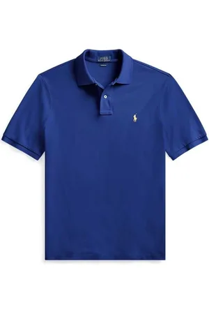 Ralph Lauren Top, Herre, Blå, L, Bomuld, Afslappet bomuldst-shirt