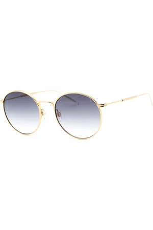 Tommy Hilfiger Tilbehør, Herre, Gul, ONE SIZE, Uld, Stilfulde Gradient Linse Metal Solbriller