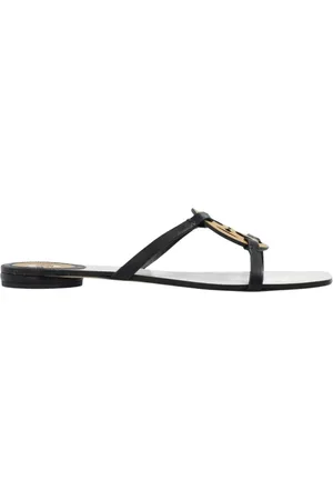 Tory Burch Sko, Dame, Sort, 35 1/2 EU, Læder, Miller lædersandaler