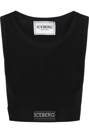 Iceberg Top, Dame, Sort, XS, Sort Aktiv Top