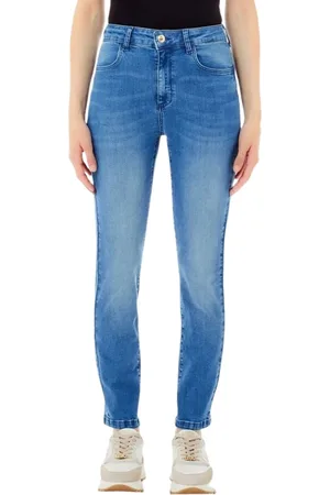 Liu Jo Jeans, Dame, Blå, W30, Denim, Højtaljet Skinny Denim Jeans