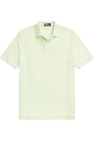 Ralph Lauren Top, Herre, Grøn, 2XL, Uld, Stilfuld T-shirt