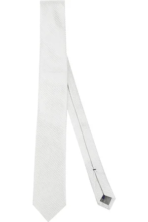 Errico Formicola Tilbehør, Herre, Grå, ONE SIZE, Uld, Elegant Silkeslips