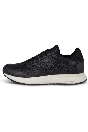 Woden Sko, Dame, Sort, 39 EU, Uld, Nicoline Glitter Sneakers