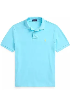 Ralph Lauren Top, Herre, Blå, S, Afslappet T-shirt til mænd