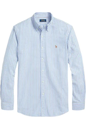 Ralph Lauren Skjorte, Herre, Blå, 2XL, Casual Skjorte