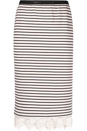 Pinko Nederdel, Dame, Flerfarvet, M, Nylon, Chioggia Nederdel
