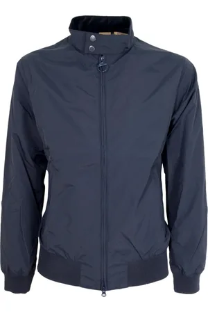 Barbour Jakke, Herre, Blå, S, Nylon, Blå Royston Jakke Letvægts Nylon