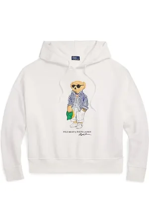 Ralph Lauren Sweathshirts & Hoodies, Dame, Hvid, XL, Uld, Stilfuld T-shirt til mænd
