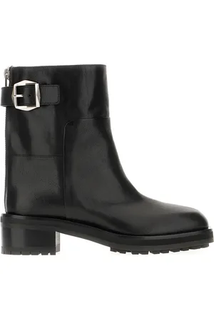 Jimmy Choo Sko, Dame, Sort, 41 EU, Læder, Ankelstøvler