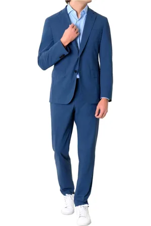 HUGO BOSS Jakkesæt, Herre, Blå, L, Lys Blå Slim Fit Softshell Jakke