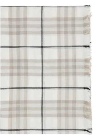 Burberry Tilbehør, Dame, Flerfarvet, ONE SIZE, Cashmere, Luksuriøst Cashmere Check Tørklæde