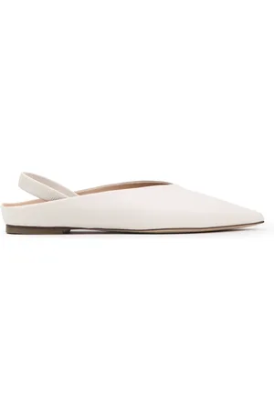 Prosperine Sko, Dame, Hvid, 39 EU, Læder, Nappa Slingback Ballerina Sko