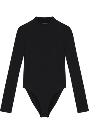 Balenciaga Top, Dame, Sort, S, Uld, Stilfuld Top Body til dig