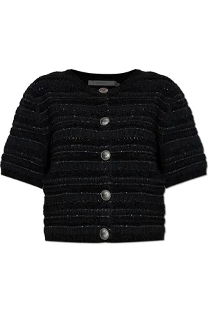 Gestuz Strik, Dame, Sort, XS, Bomuld, Cardigan Gzcailie