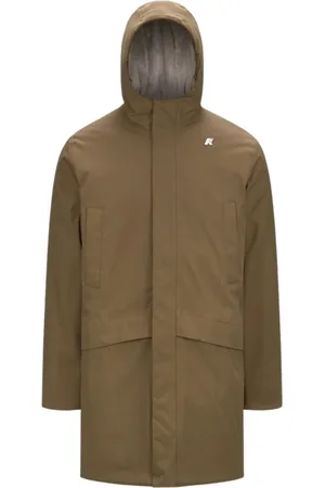 K-Way Frakke, Herre, Brun, S, Polyester, Parkaer
