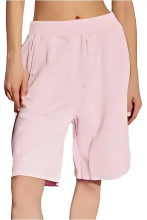 Dsquared2 Shorts, Dame, Lyserød, XS, Bomuld, Hvid Logo Tuta Bomuldsammensætning