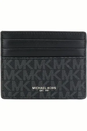 Michael Kors Tilbehør, Herre, Sort, ONE SIZE, Høj Kortmappe