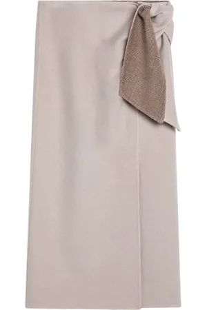 Max Mara Nederdel, Dame, , XS, Bomuld, Lang nederdel i trendy stil