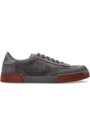 Dolce & Gabbana Sko, Herre, Grå, 43 1/2 EU, Uld, Portofino sports sko
